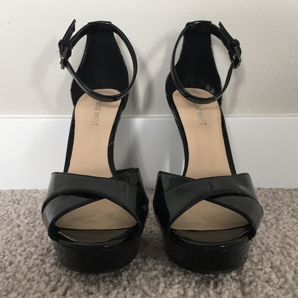 Black high heels